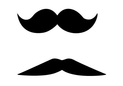 500x350 Funny Free Mustache Vector Images For Download
