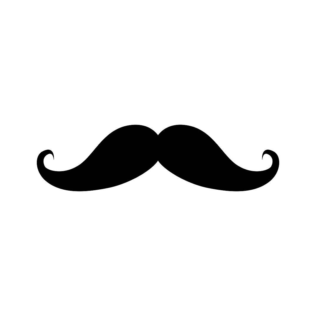 1073x1073 Clipart Mustache Vector