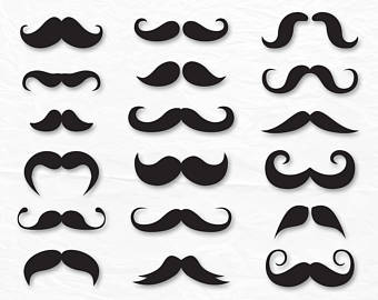 340x270 Mustache Svg Etsy