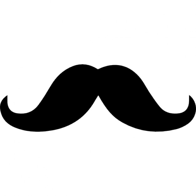 626x626 Moustache Vector Download