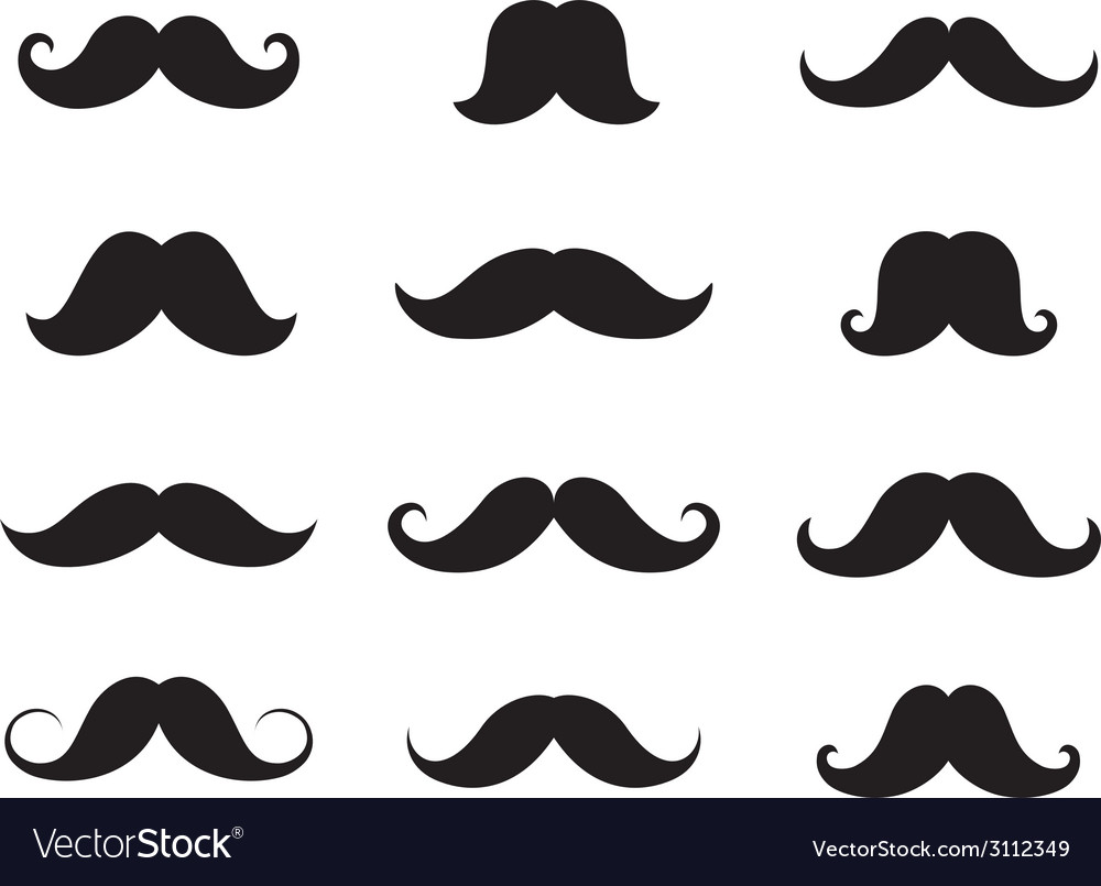 1000x805 Mustache Vector Free Free Download Clip Art