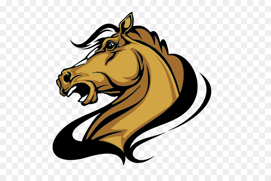 900x600 Mustang Equestrianism Clip Art