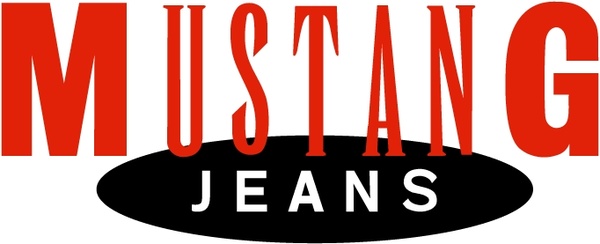 600x244 Mustang Jeans 0 Free Vector In Encapsulated Postscript Eps ( .eps