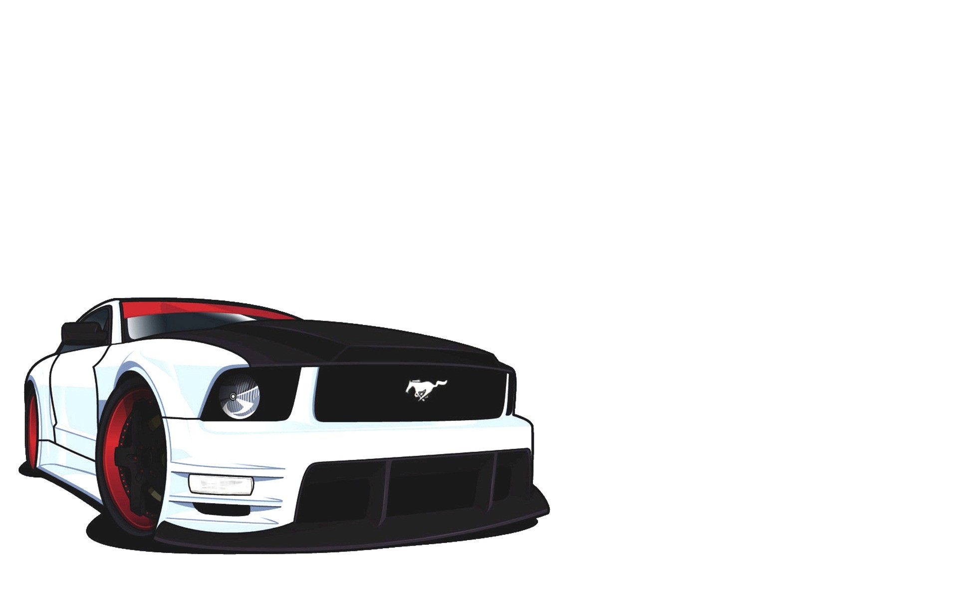 1920x1200 Download The Mustang Vector Wallpaper, Mustang Vector Iphone