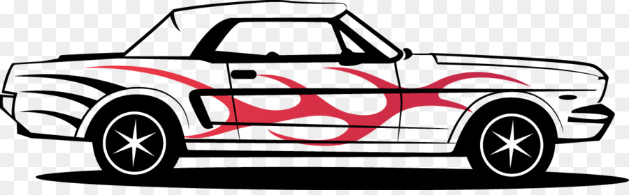 900x280 Ford Mustang Car Art