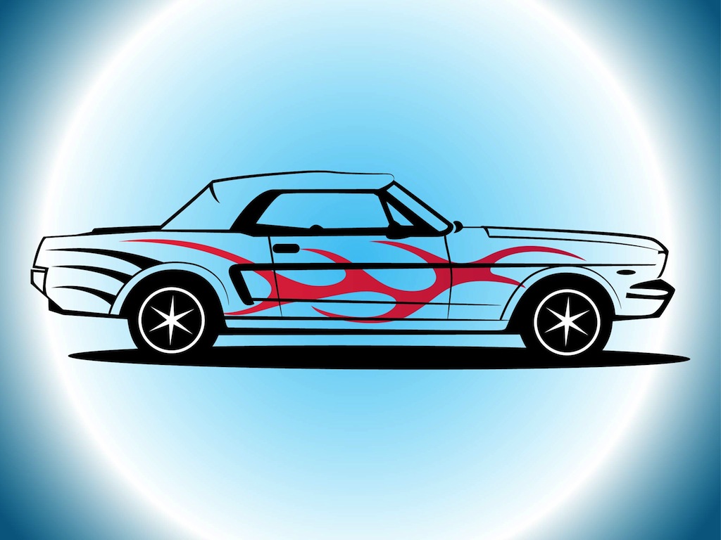 1024x768 Mustang Vector Vector Art Amp Graphics
