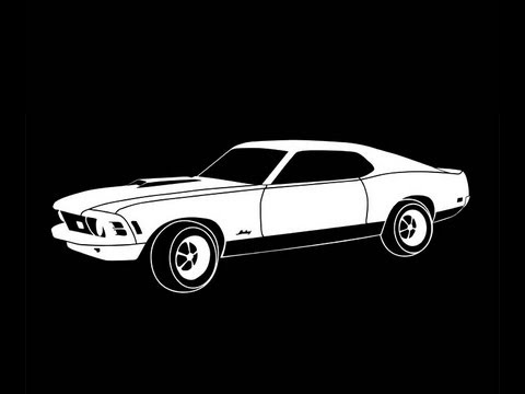 480x360 Turning A Mustang In To A Vector In Illustrator