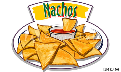500x300 Nachos Vector