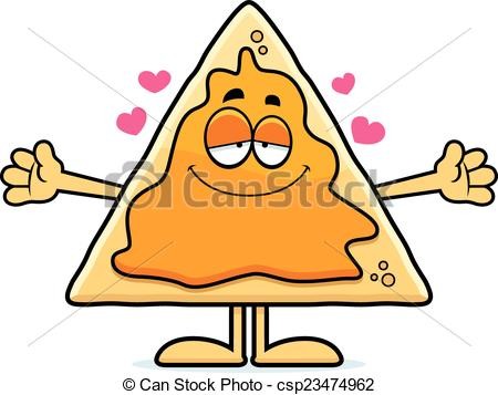 450x357 Cartoon Nachos Hug Clip Art Vector Csp23474962 Nacho