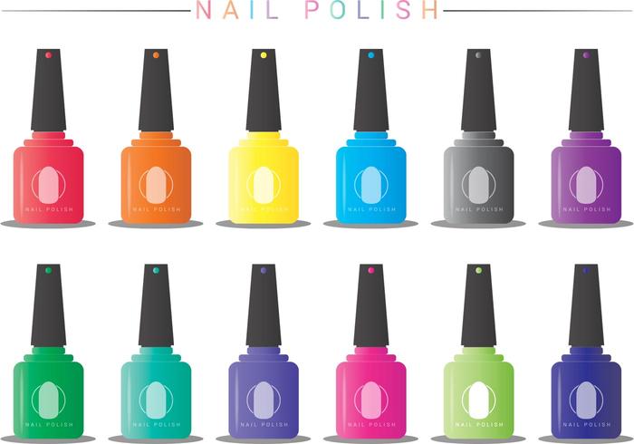 700x490 Nail Polish Vectors