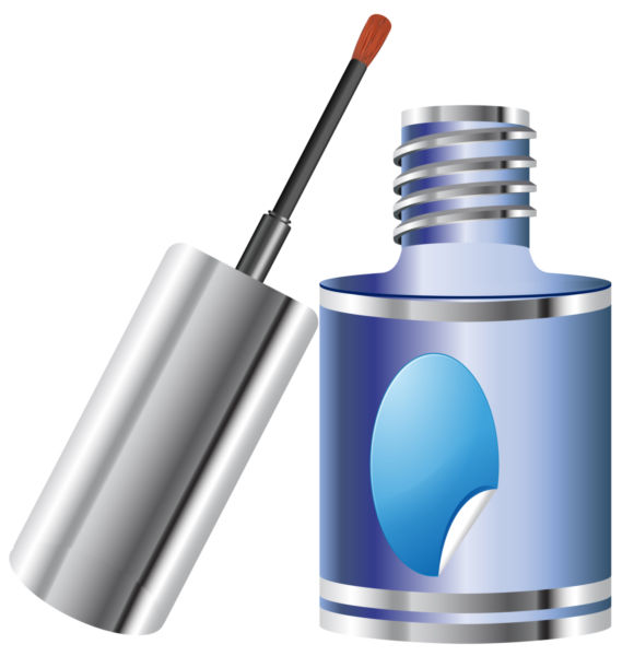 580x600 Nail Polish Vector