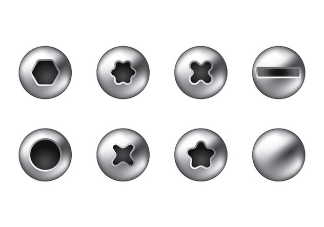 632x443 Nail Head Realistic Vector Free Vector Download 378261 Cannypic