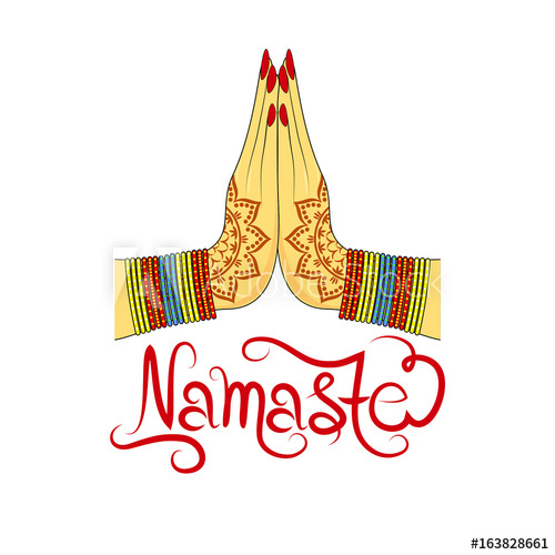 Namaste Vector at GetDrawings | Free download