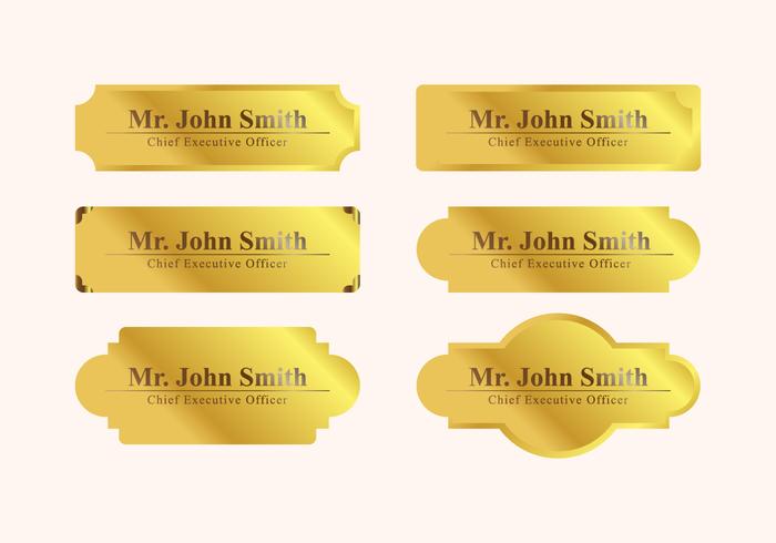 700x490 Vector Name Plate