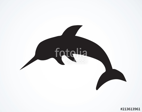 500x393 Narwhal. Vector Drawing Stock Image And Royalty Free Vector Files