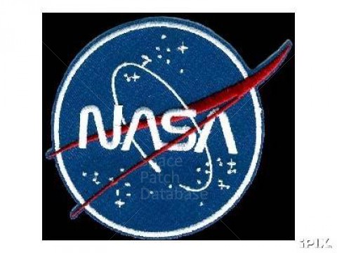 480x360 Nasa Vector Logo With Worm Font Space Patch Database