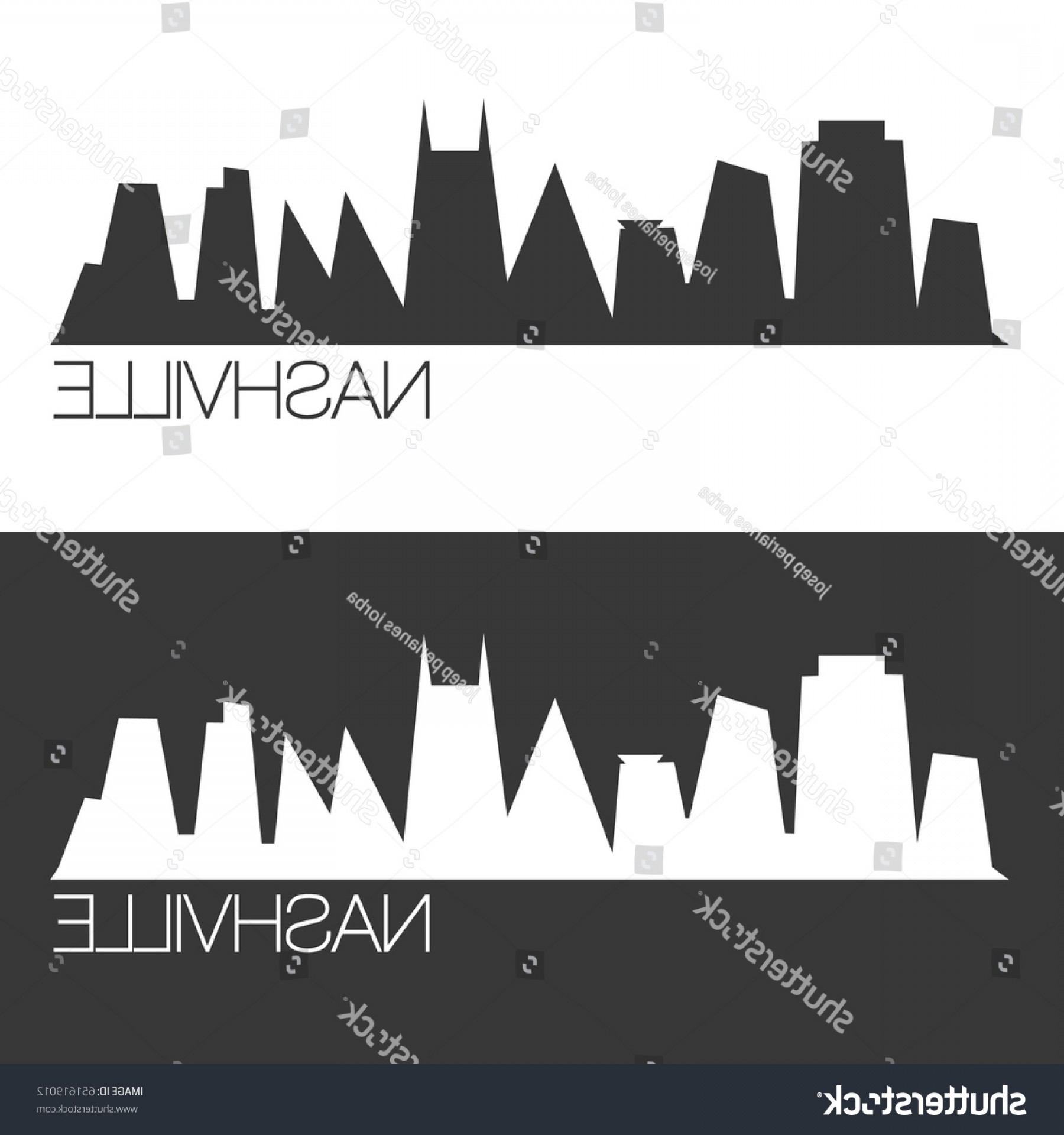 1800x1920 Nashville Skyline Silhouette Abstract Design City Lazttweet