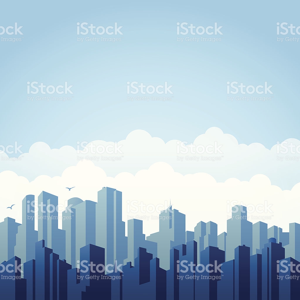 1024x1024 Cityscape Clipart Vector
