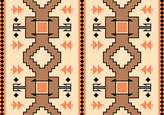 700x490 Native American Pattern Free Vector