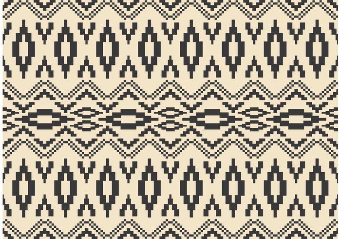 700x490 Native American Vector Pattern With Mosaics 106664