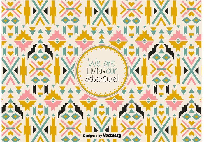 700x490 Vector Native American Pattern Backgrounds Amp Patterns
