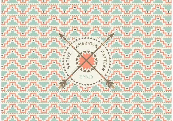 700x490 Free Native American Seamless Pattern Vector 104319