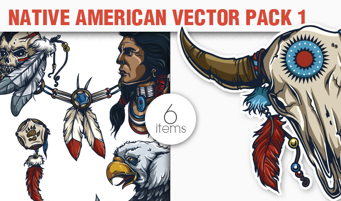 680x400 Native American Vector Pack 1