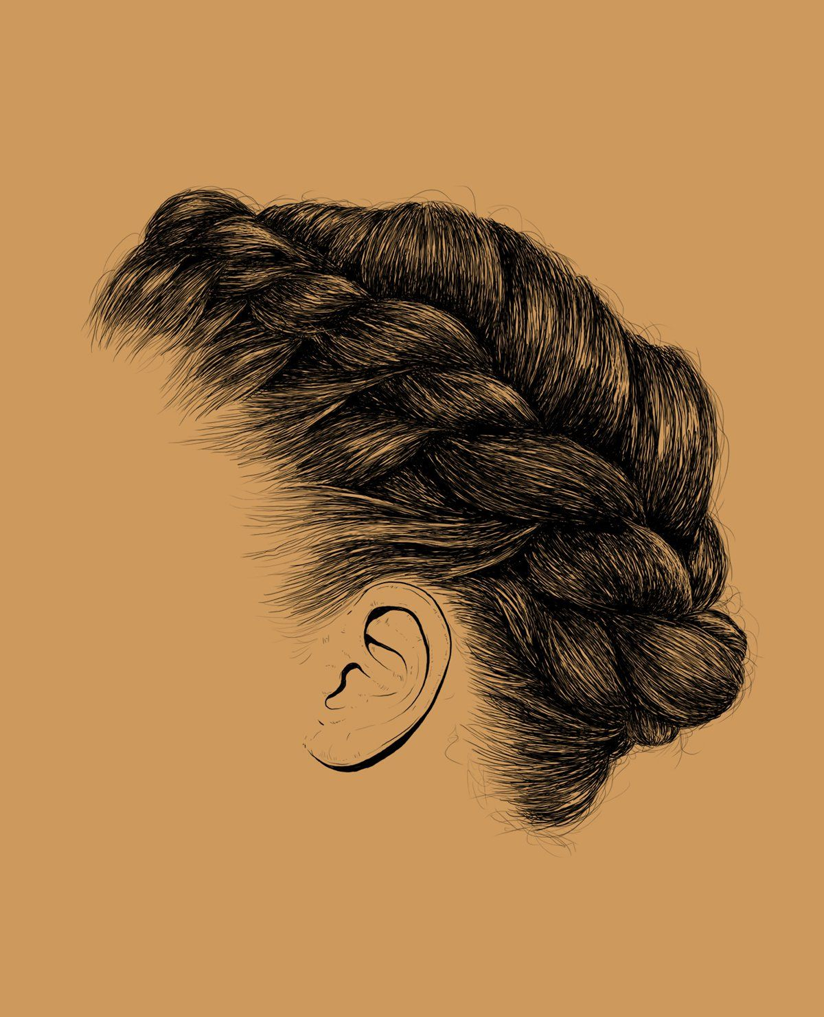 1200x1480 Natural Hair Drawings Draw Natural Hair Style, Self Love