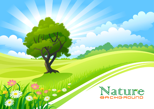 500x354 Green Of Nature Elements Vector 03 Free Download