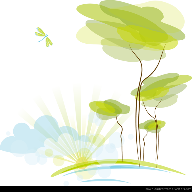 676x673 Abstract Nature Background Vector Illustration