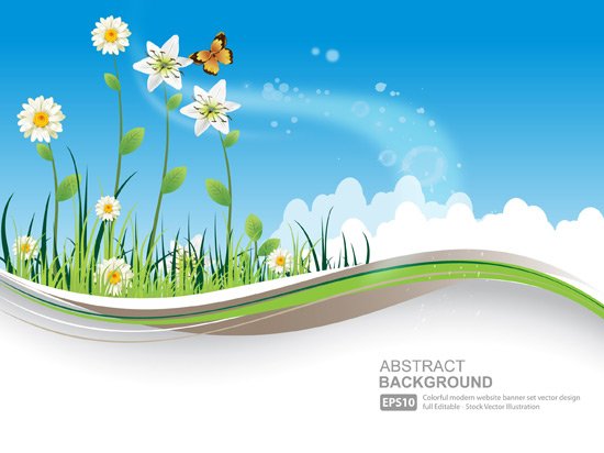 550x412 Free Natural Background Vector 6 Psd Files, Vectors Amp Graphics