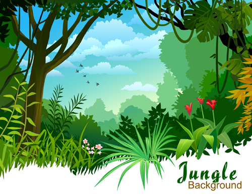 500x388 Green Of Nature Elements Vector 04 Free Download