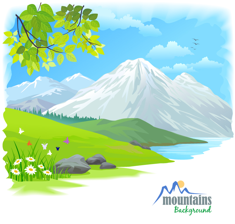 800x762 Cartoon Snow Nature Vector Free Vector Graphic Download