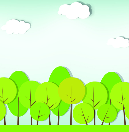 451x463 Elements Of Applique Nature Design Vector 03 Free Download