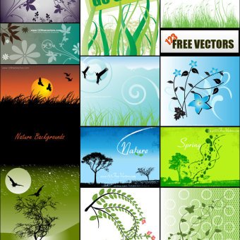 340x340 Nature Vectors Download Free Vector Art Amp Graphics