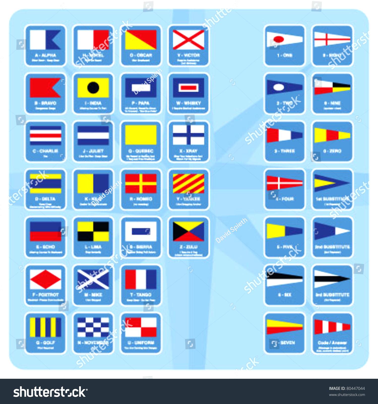 Nautical Flags Vector at GetDrawings | Free download