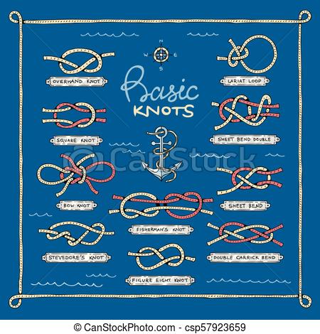 450x470 Knot Vector Marine Knotty Bow Or Nautical Bowed Rope With Knotted