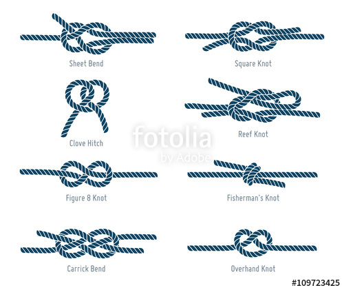 500x421 Nautical Rope Knots Stock Image And Royalty Free Vector Files On