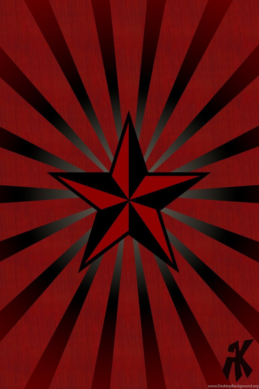 900x1350 Nautical Star Vector Desktop Background