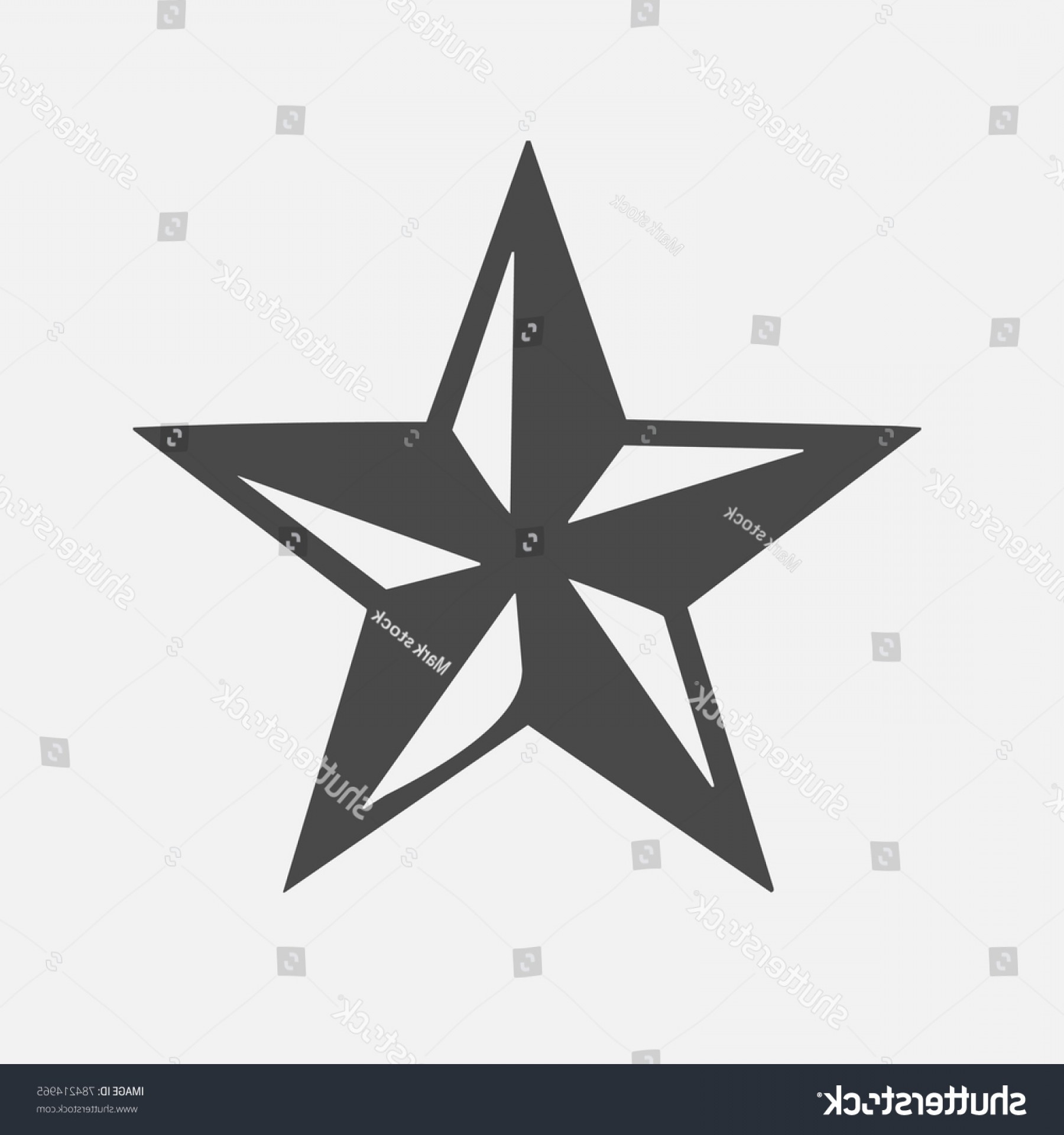 1800x1920 Nautical Star Vector Logo Createmepink