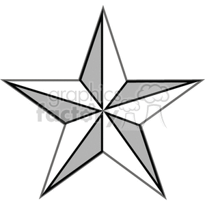 300x300 Royalty Free Nautical Star 376960 Vector Clip Art Image