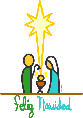 324x458 Feliz Navidad Vector By Sandovart