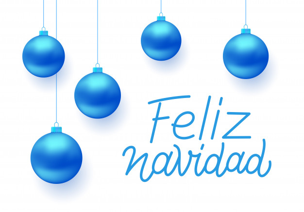 626x437 Feliz Navidad Vector Greeting Card Design Vector Premium Download