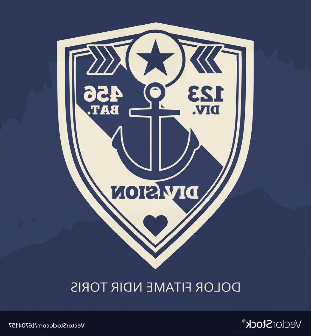1200x1296 Navy Patch With Anchor Vector Shopatcloth