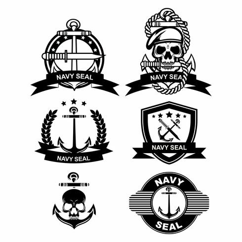 490x490 Navy Seal Badge Vectors