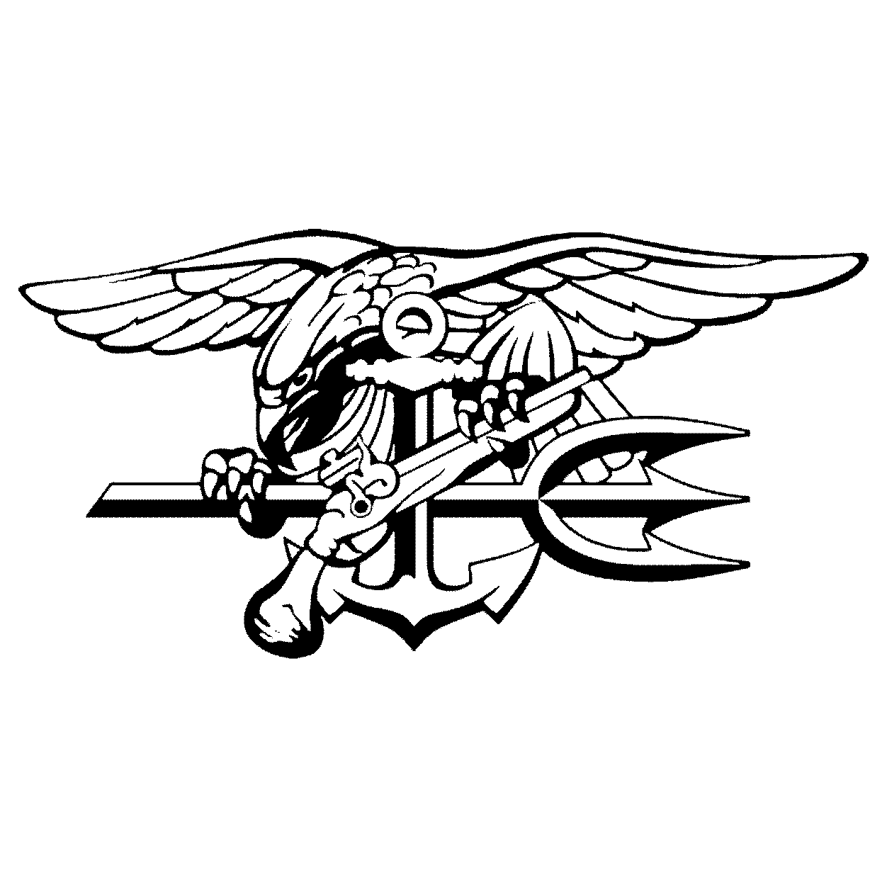 List 97+ Pictures Us Navy Logo Black And White Updated