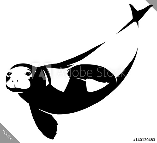 500x457 Black And White Linear Paint Draw Navy Seal Illustration