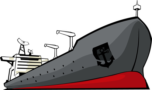500x297 Free Vector Cargo Ships Free Vector Download (667 Free Vector) For