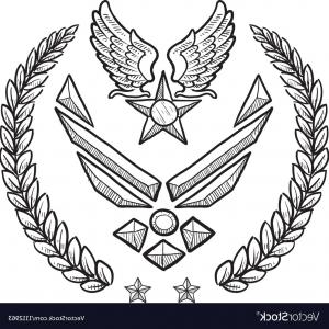 300x300 Doodle Us Military Wreath Navy Vector Arenawp