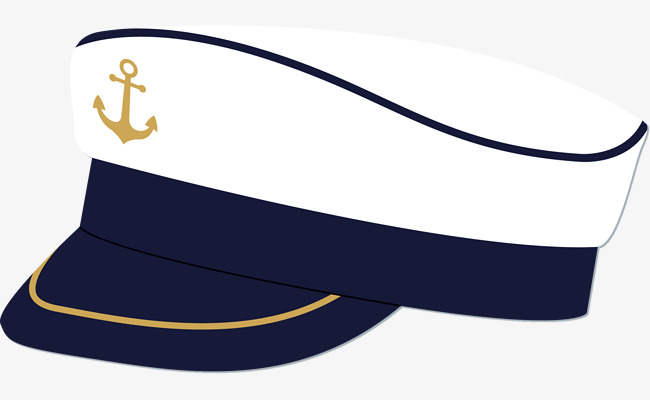 650x400 Vector Painted Navy Cap, Cap Vector, Vector, Hand Painted Png And